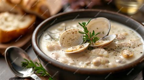  Clam Chowder: Uma Sinfonia de Sabores Cremosos e Aconchegantes que te Transportará para as Ruas de Xenia!